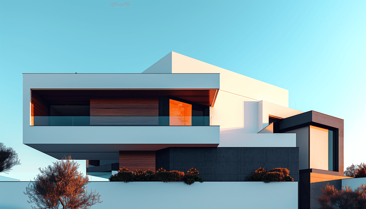 Twilight Cantilever Residence